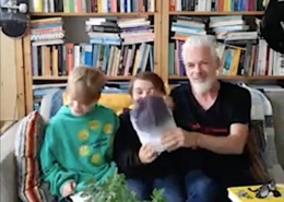 Jonathan en Leon de Waal plus gast
